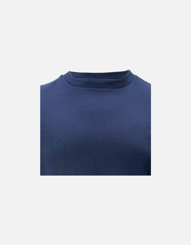 FourBar Stripe Detail Crewneck Sweater