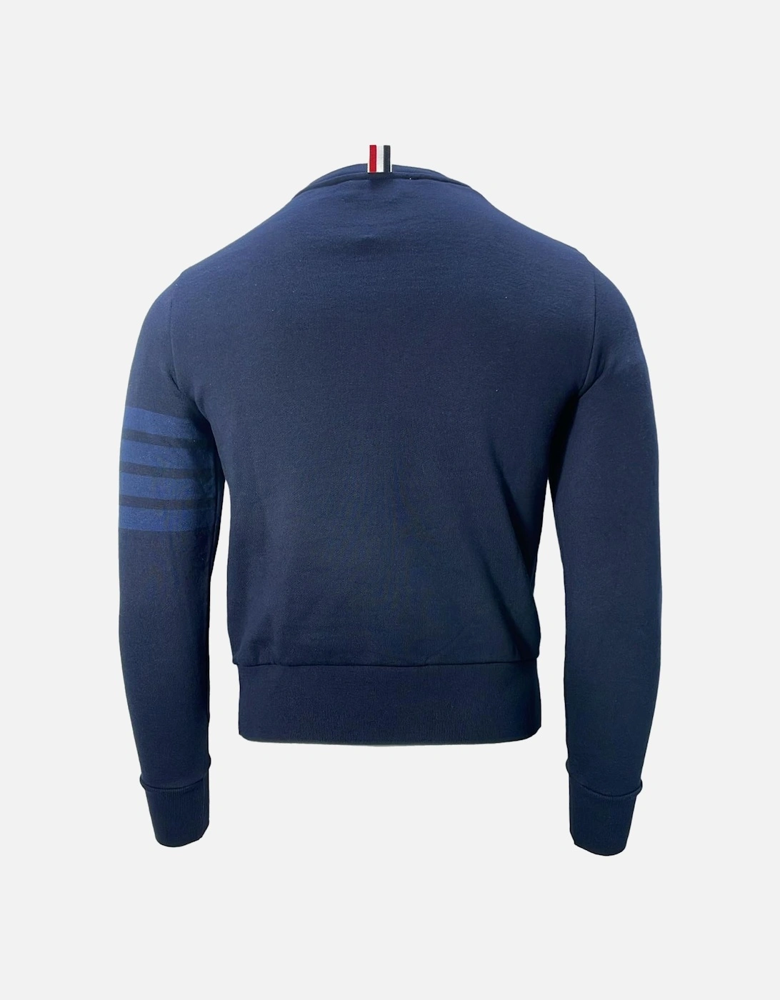 FourBar Stripe Detail Crewneck Sweater