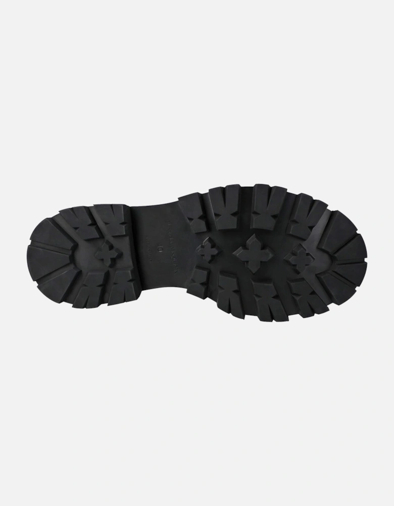 Platform Leather Loafers