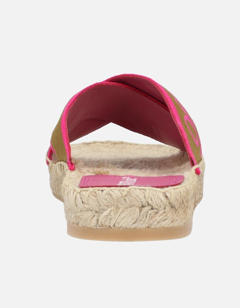 Espadrille Slides CrossBand Design