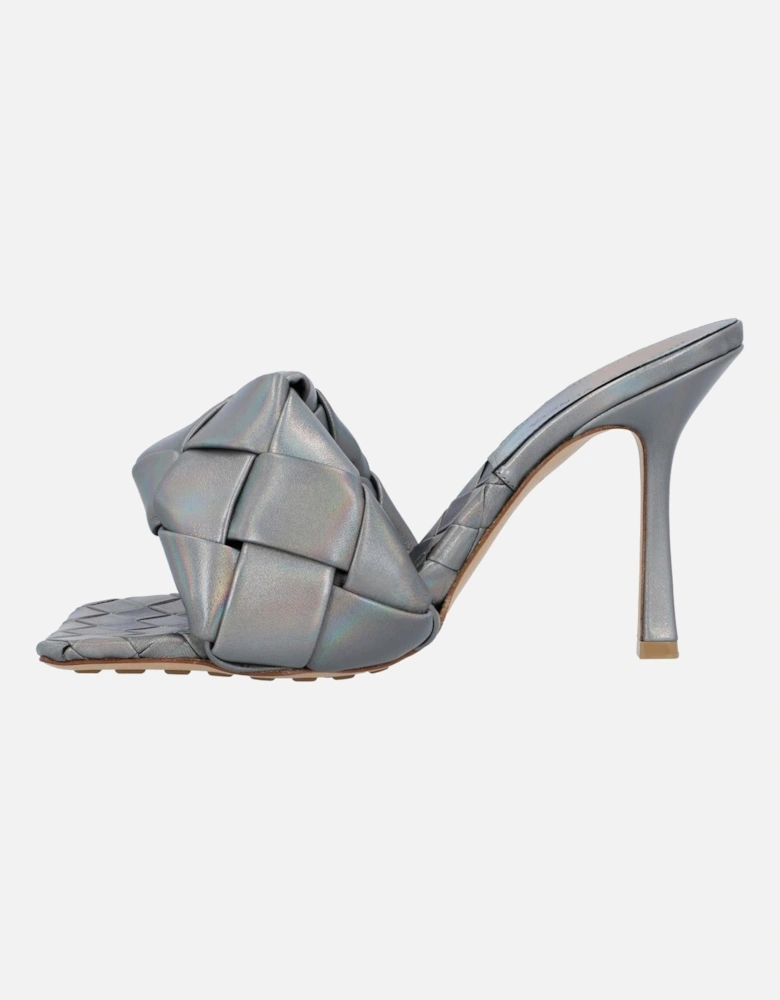 Intrecciato Mules Woven Leather