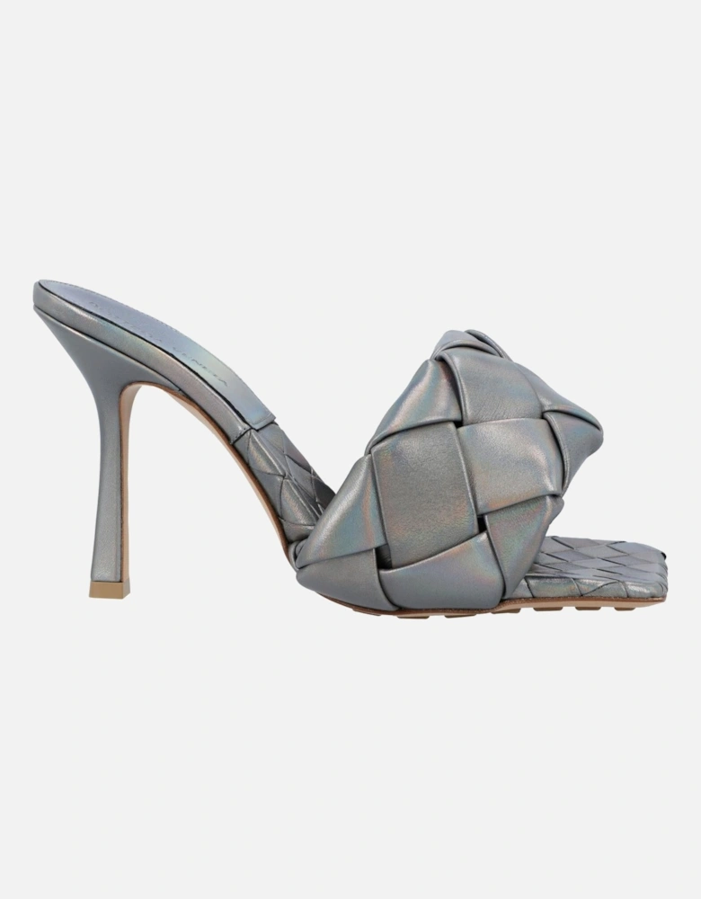 Intrecciato Mules Woven Leather