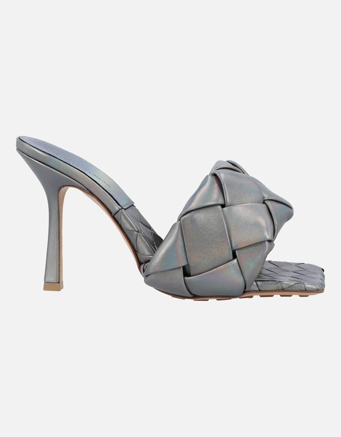 Intrecciato Mules Woven Leather