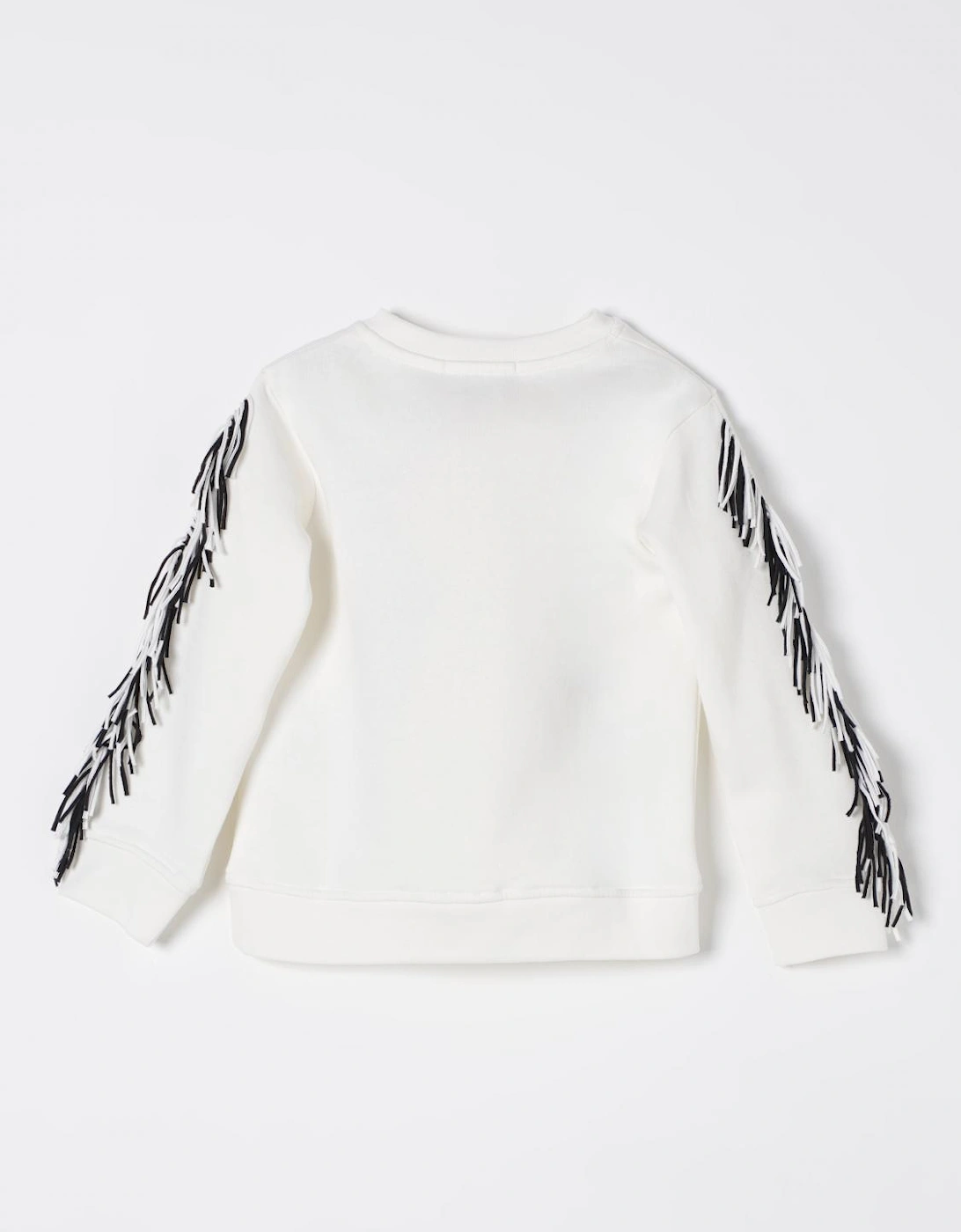 Kids Star Pullover Sweater Fringe Detail