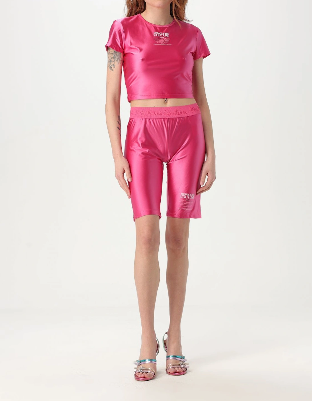 Cycling Shorts Satin Fabric