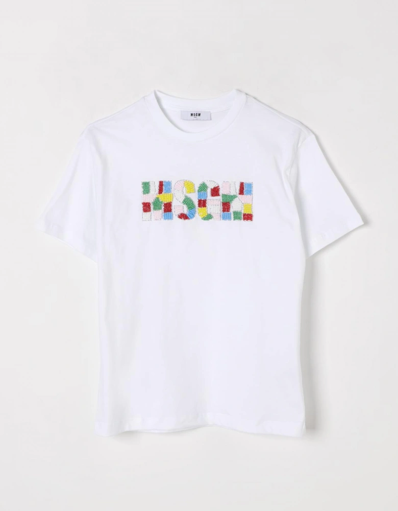 Kids Embellished Logo Tee