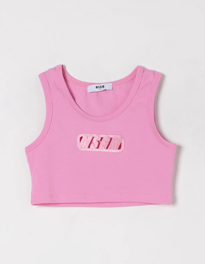 Kids Crop Top Sleeveless