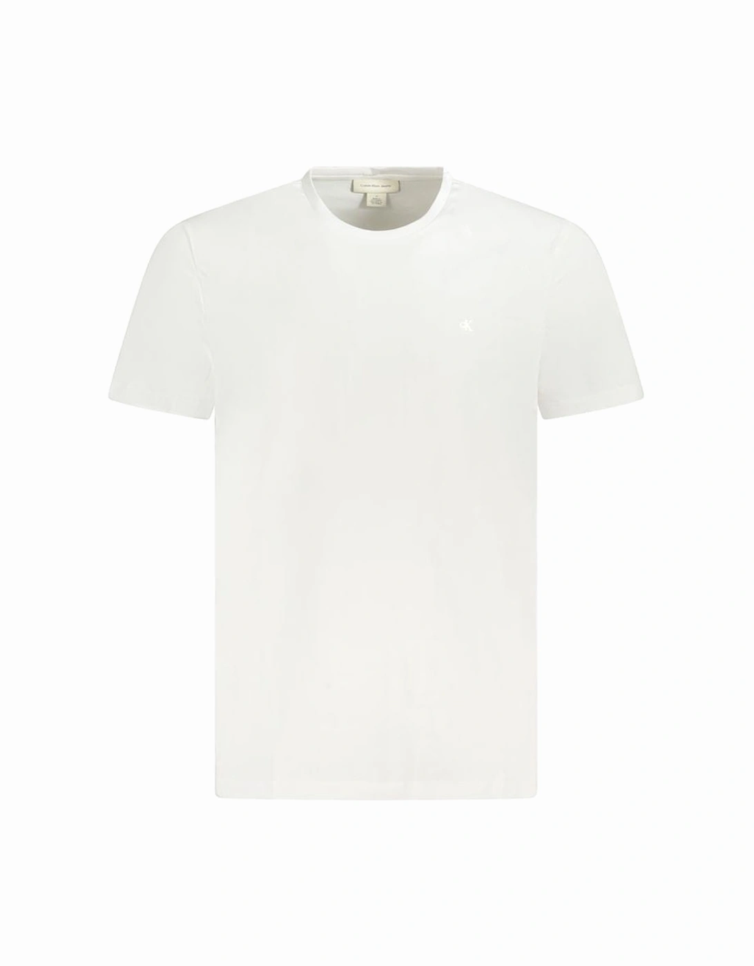 Cotton Crew Neck T-Shirt with Embroidery and Logo, 3 of 2