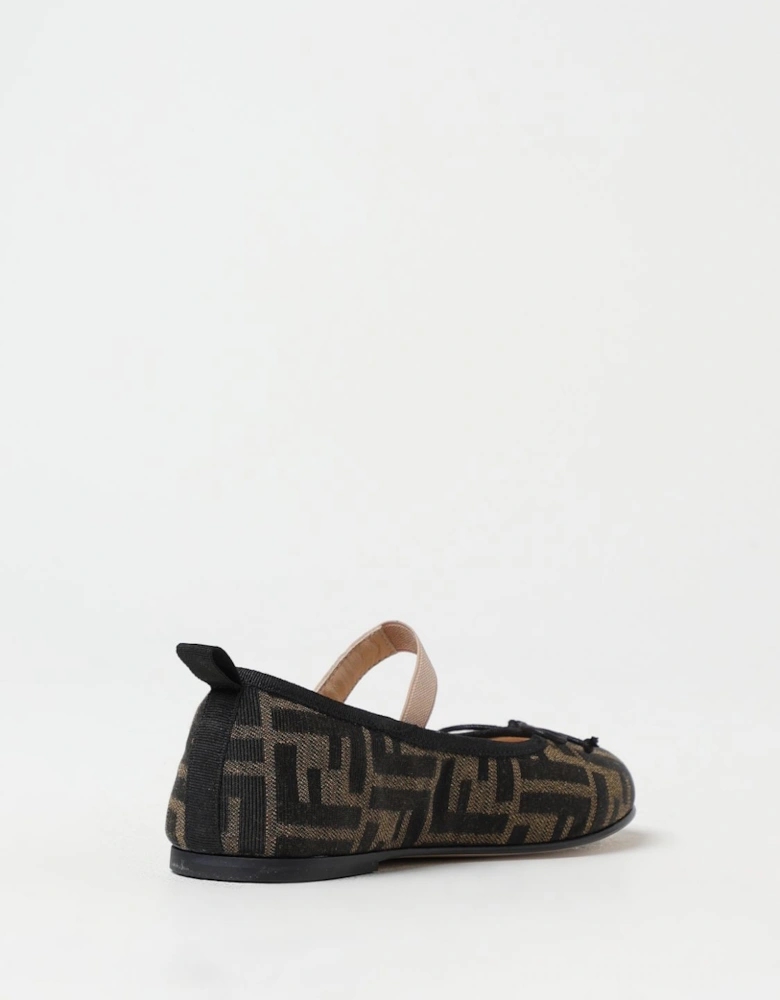 FF Ballerina Flats Bow Detail