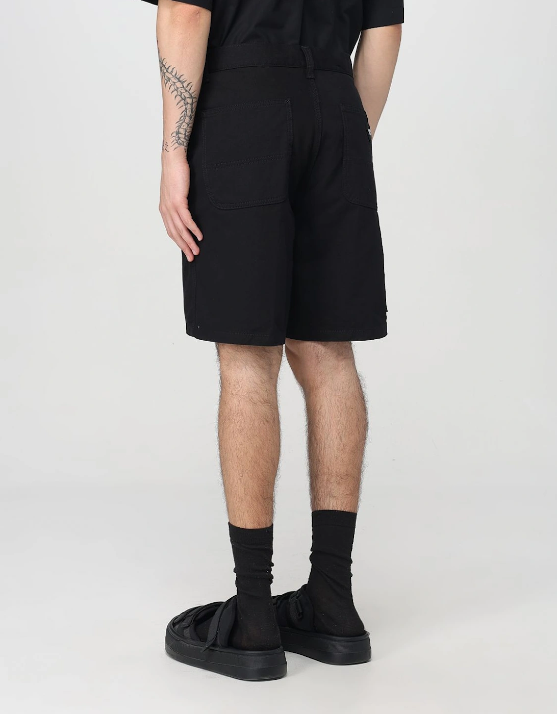 Casual Relaxed Fit Cotton Shorts