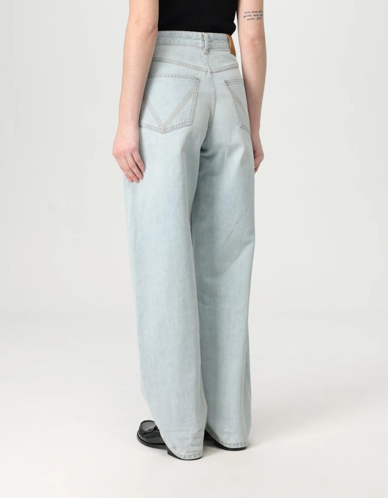 Relaxed Fit Straight Leg Jeans