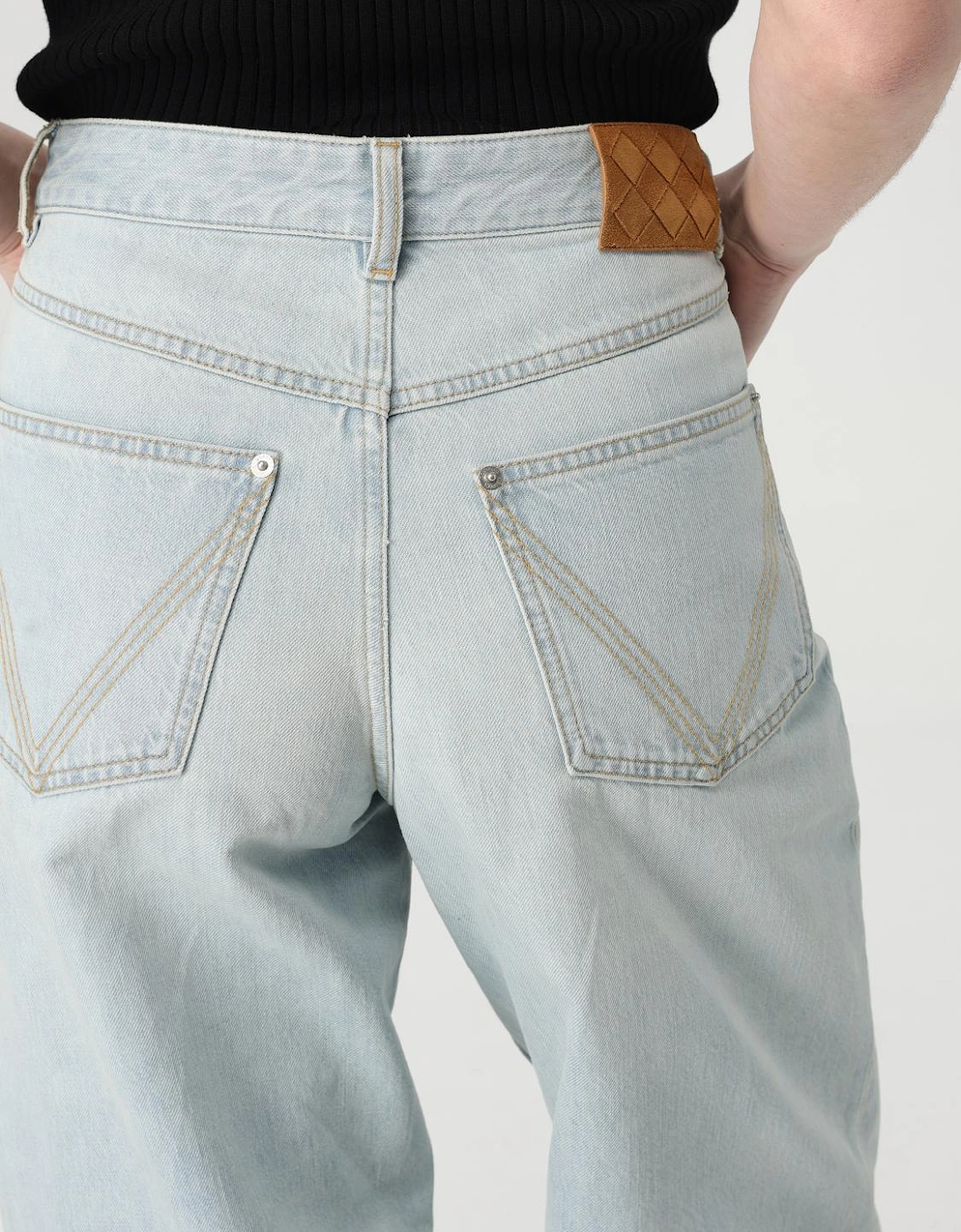 Relaxed Fit Straight Leg Jeans