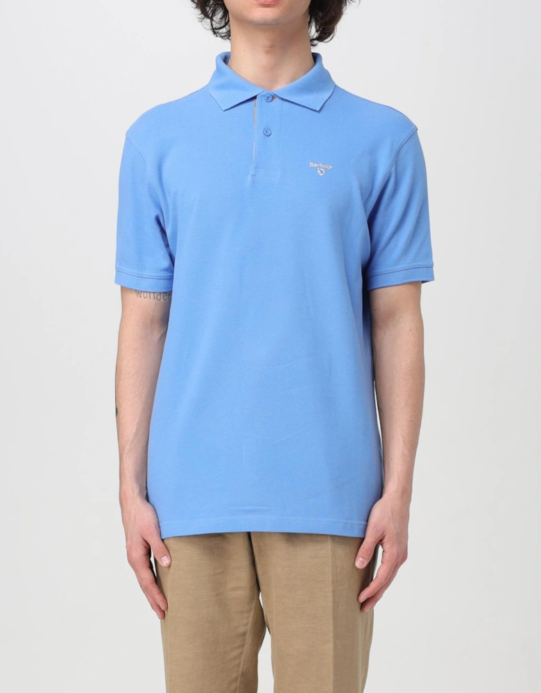 Classic Fit Short Sleeve Polo Shirt with Button Closure