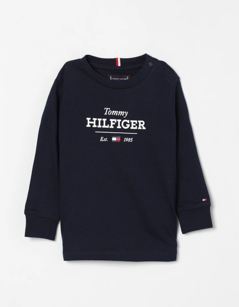Infant Long Sleeve Crew Neck Tee