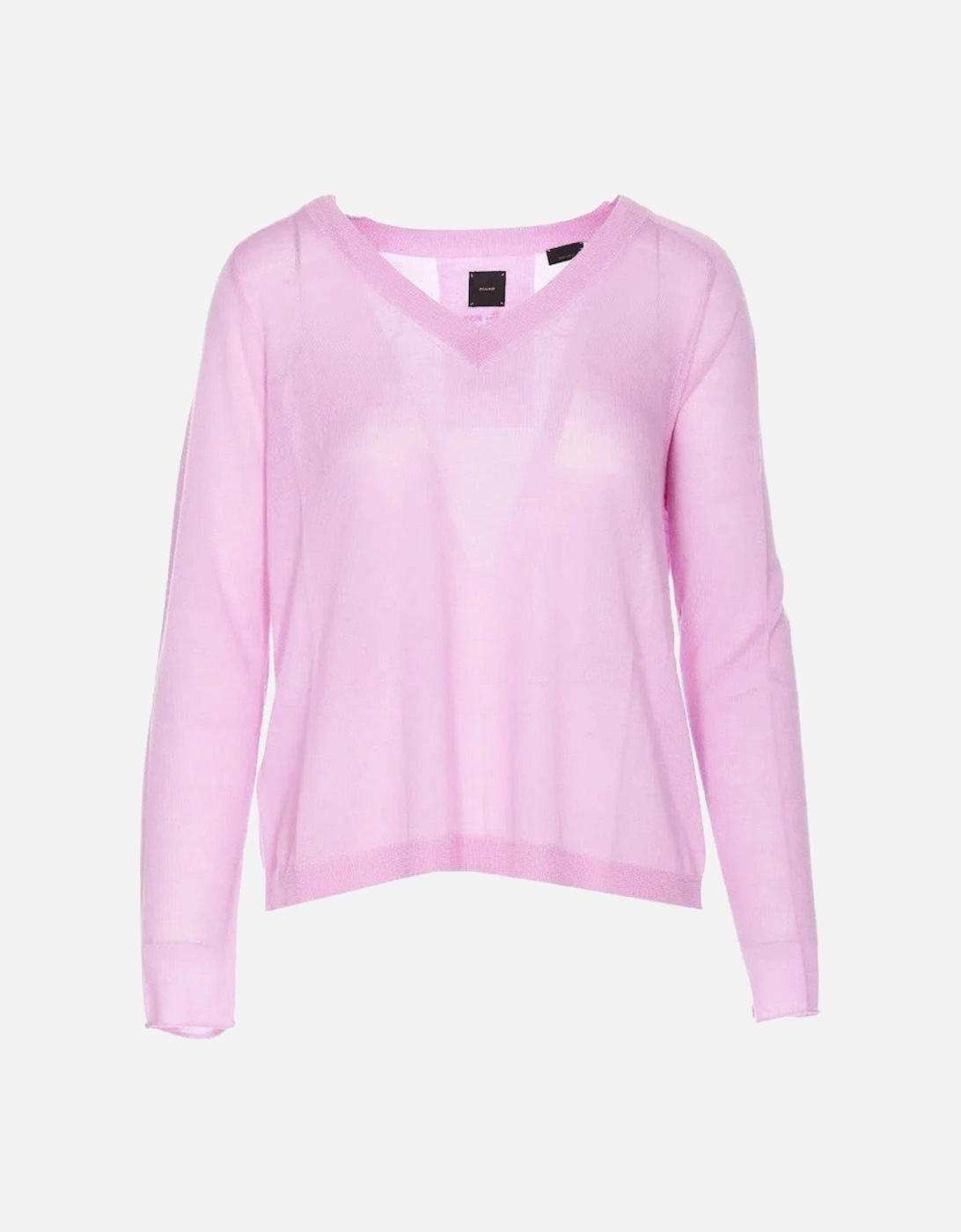 Plain Knitwear with Long Sleeves and Round Neck, 4 of 3