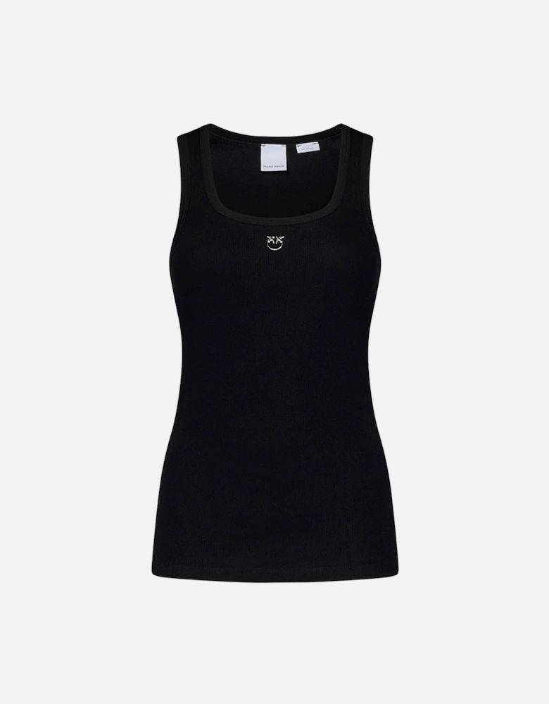 Square Neckline Strappy Tank Top