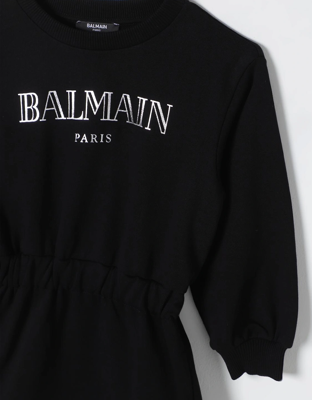 Paris Logo Sweatshirt Dress