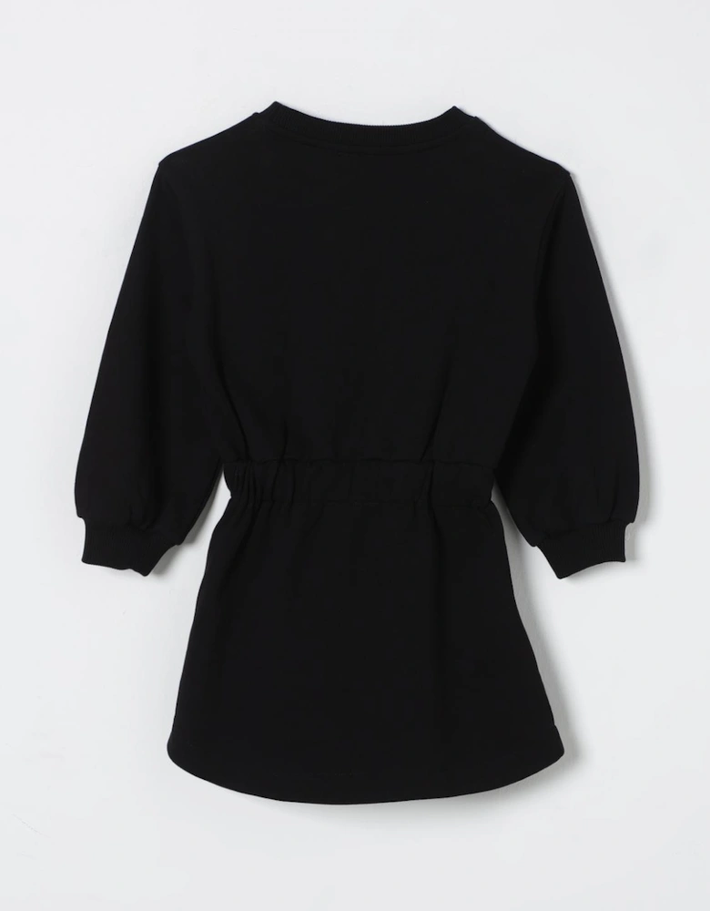 Paris Logo Sweatshirt Dress