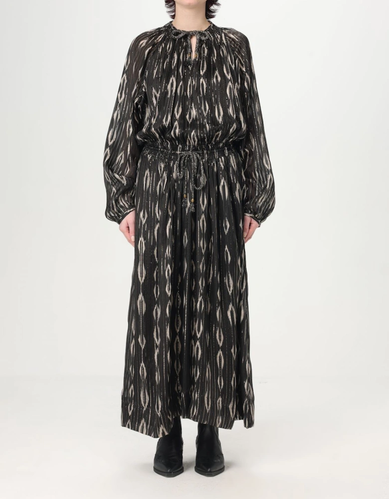 Iro Printed Ikat Maxi Dress