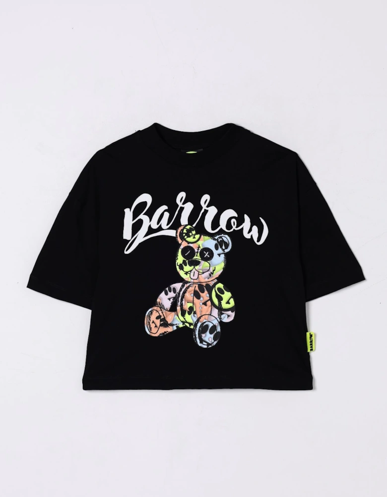 Kids Graphic Tee Bear Skull Design