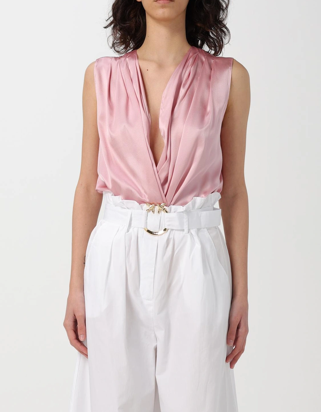 Silk VNeck Sleeveless Blouse, 5 of 4