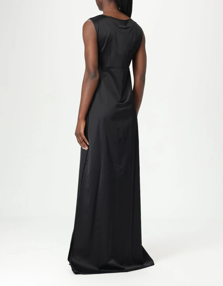 Satin Maxi Dress ALine