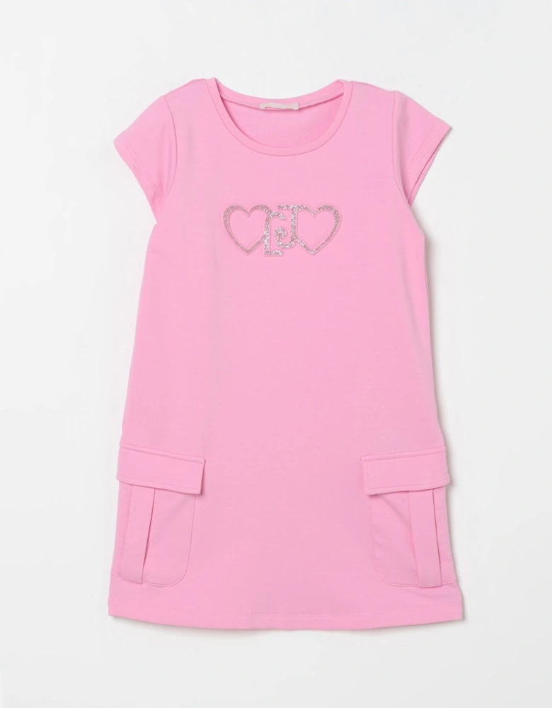 Girls ShortSleeve Casual Dress