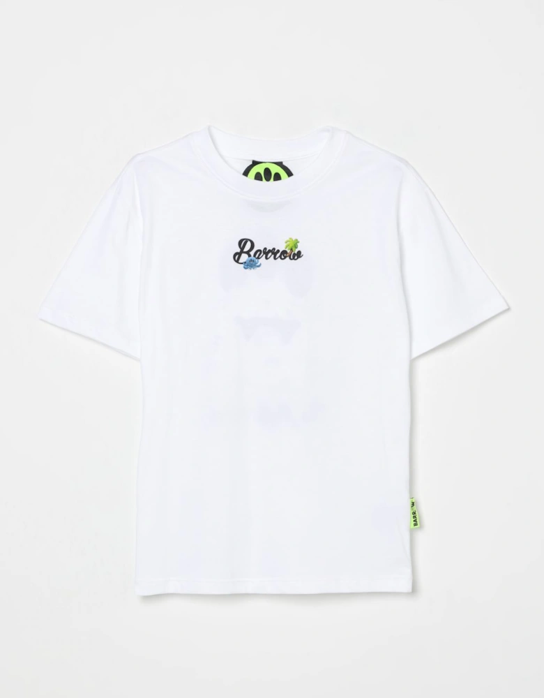 Kids Embroidered Short Sleeve Tee