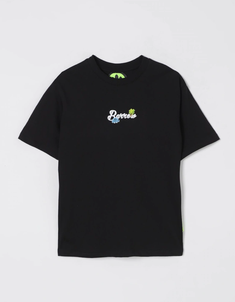 Kids Embroidered Short Sleeve Tee