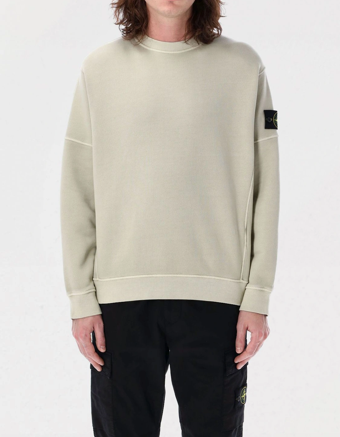 Crew Neck Sweatshirt Relaxed Fit
