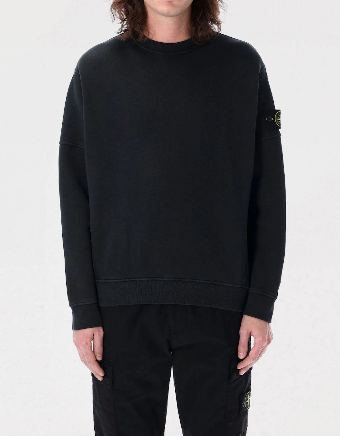 Crew Neck Sweatshirt Relaxed Fit, 7 of 6