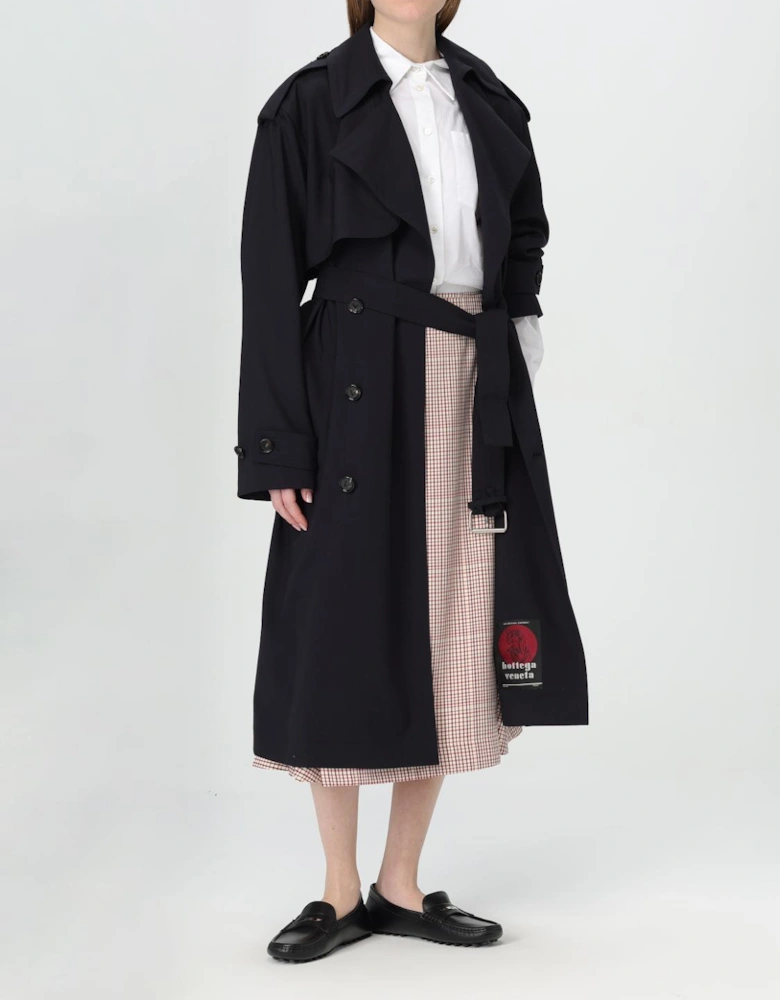 ALine Check Midi Skirt