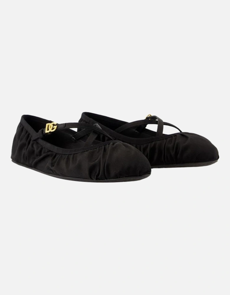 CrossStrap Ballerina Flats