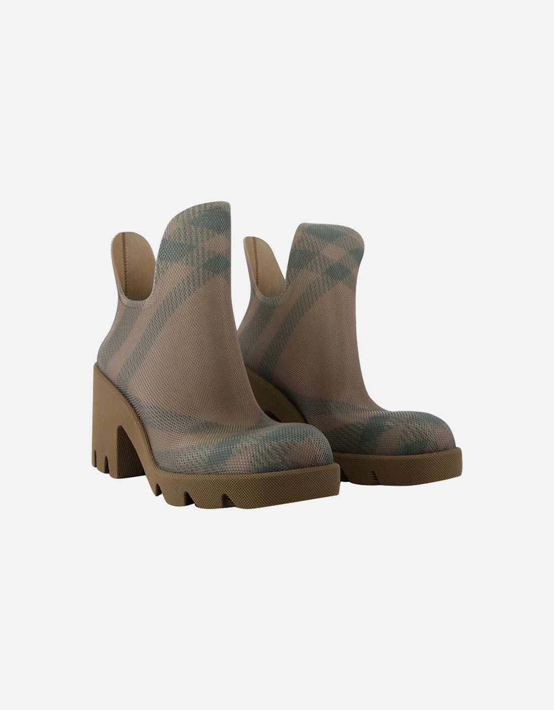 Ankle Boots Rubber Sole