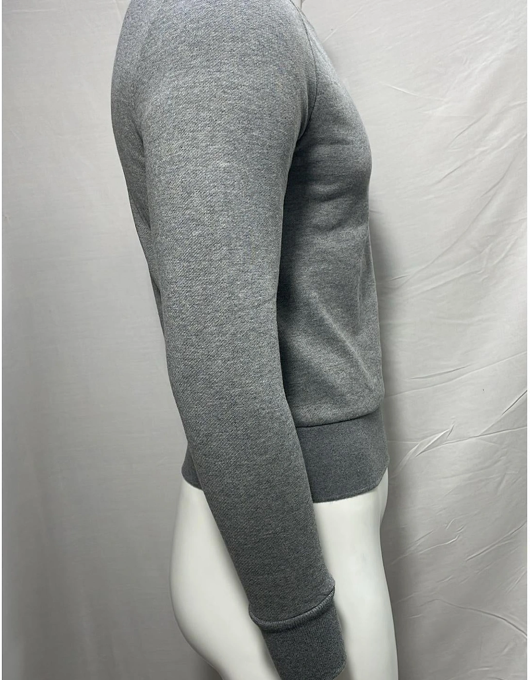 FourStripe Sleeve Crewneck Sweater