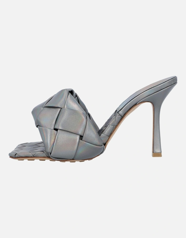 Intrecciato Mules Woven Leather