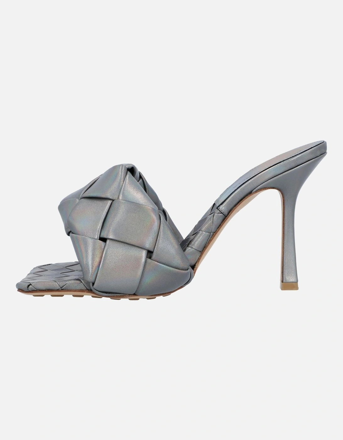 Intrecciato Mules Woven Leather