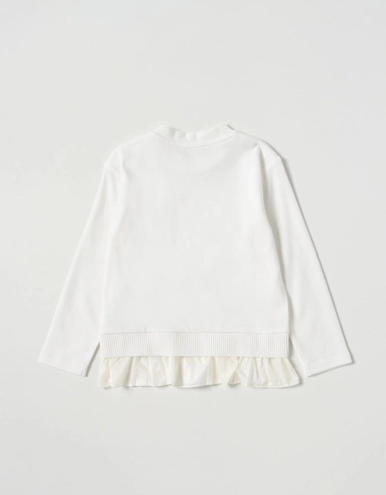 Girls Long Sleeve Ruffled Shirt