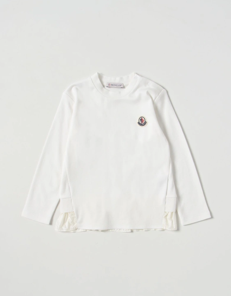 Girls Long Sleeve Ruffled Shirt