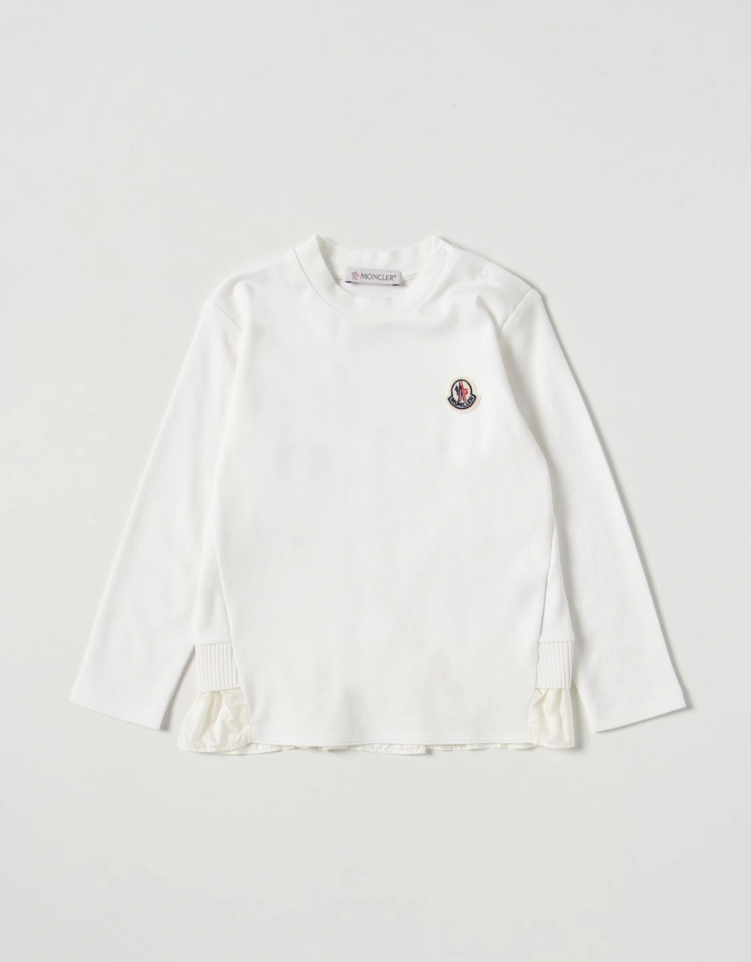 Girls Long Sleeve Ruffled Shirt, 3 of 2