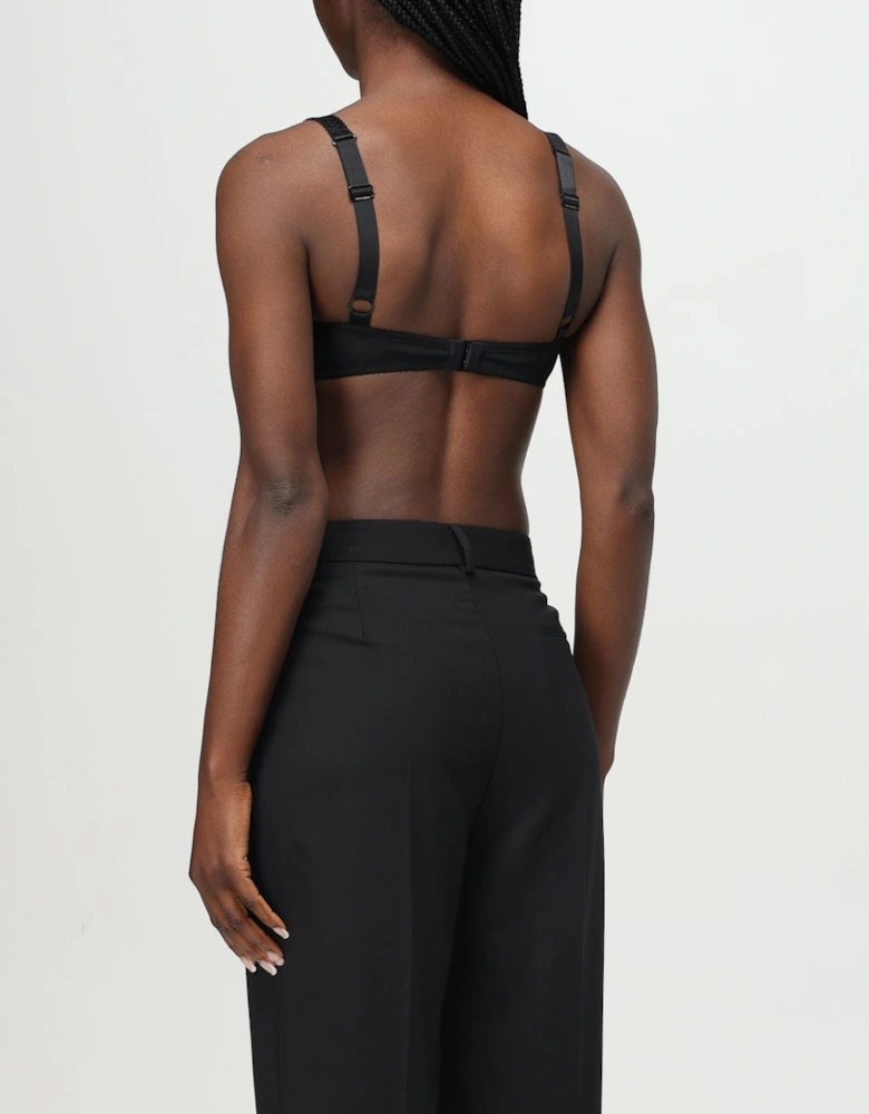 Lace Trimmed Silk Lingerie Set