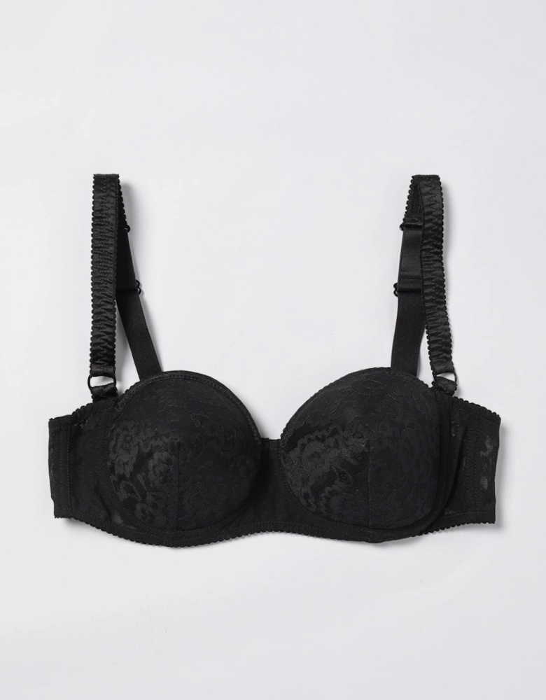 Lace Trimmed Silk Lingerie Set