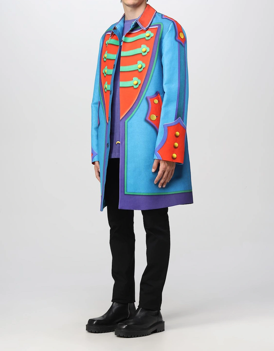Multicolor Couture Coat