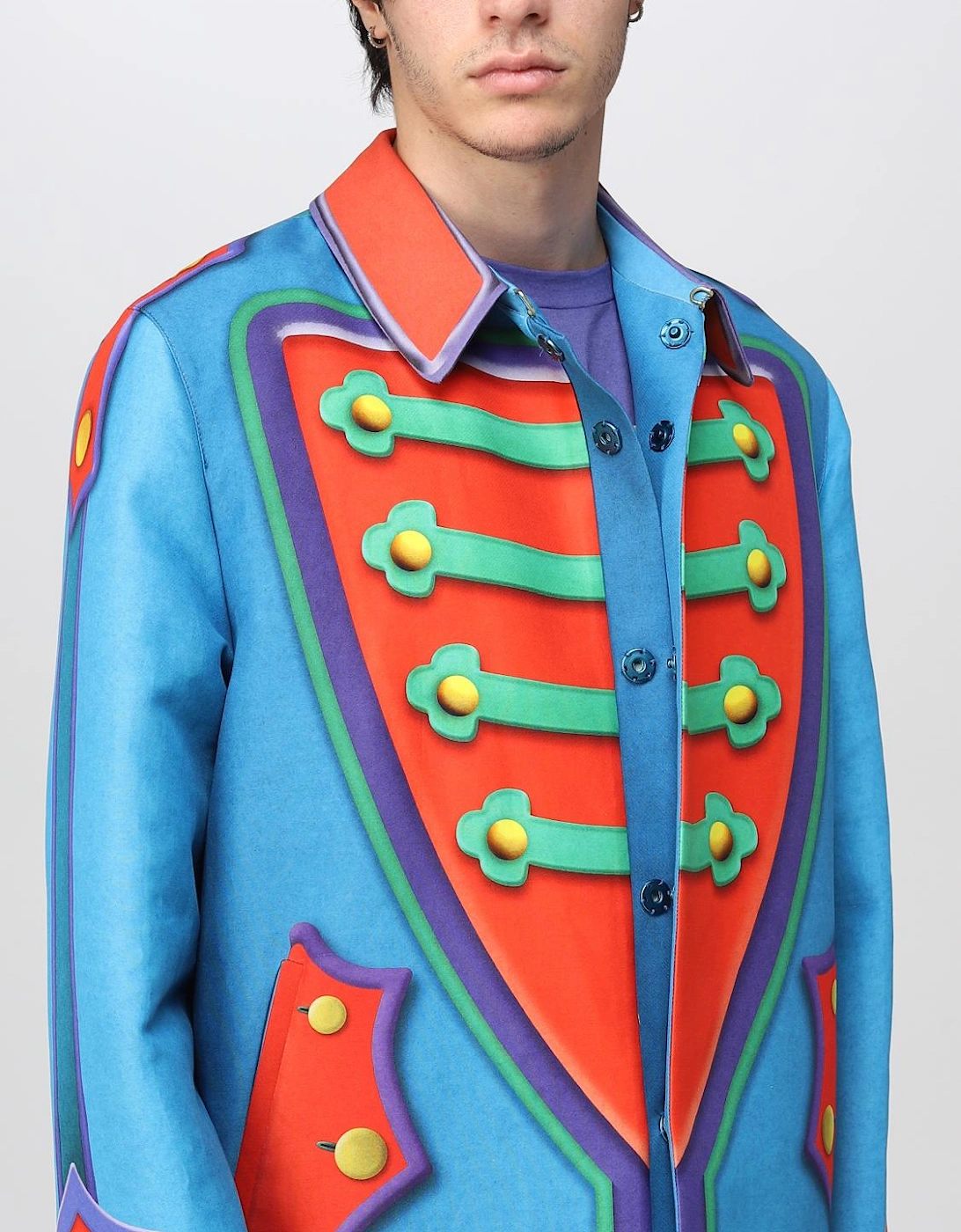 Multicolor Couture Coat