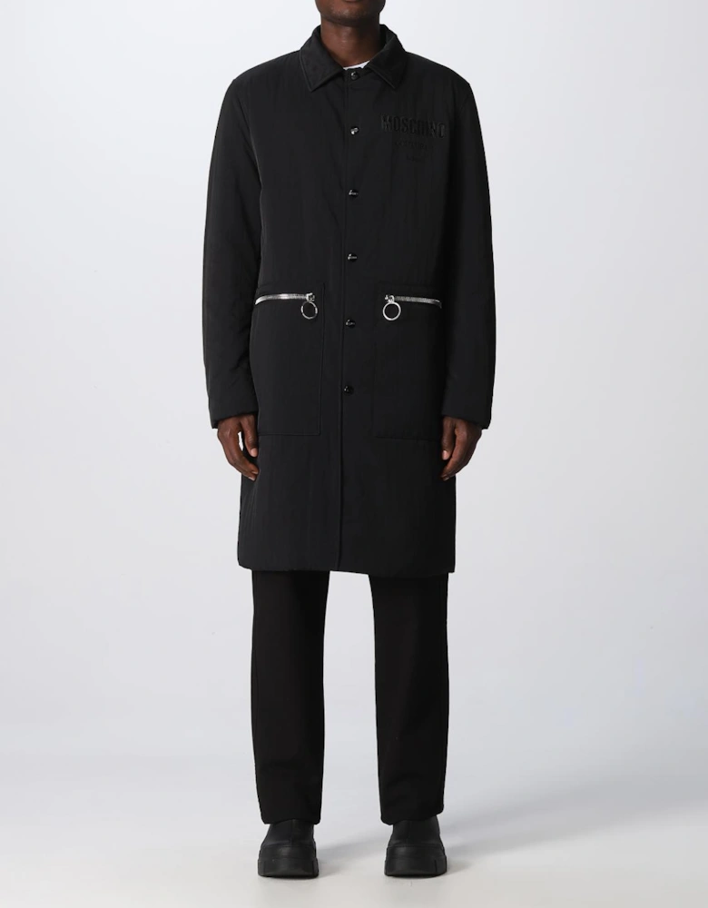 Trench Coat with Classic Design and Tailored Fit