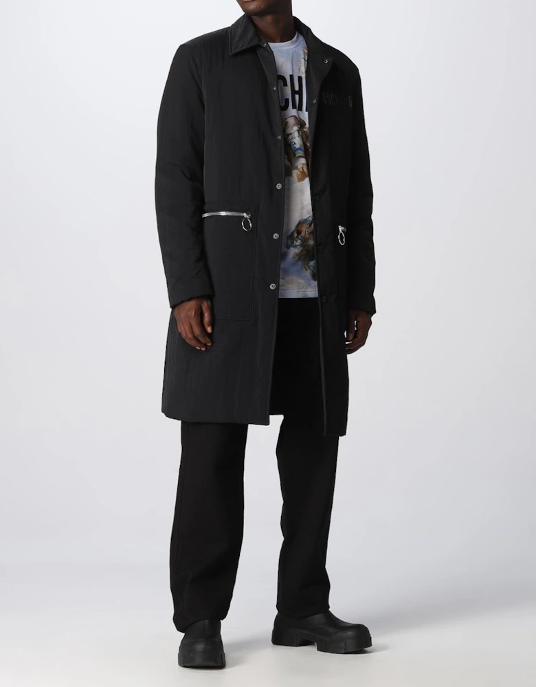 Trench Coat with Classic Design and Tailored Fit