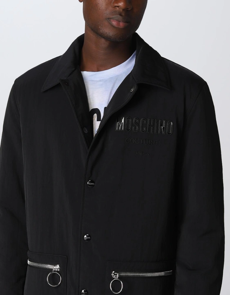 Trench Coat with Classic Design and Tailored Fit