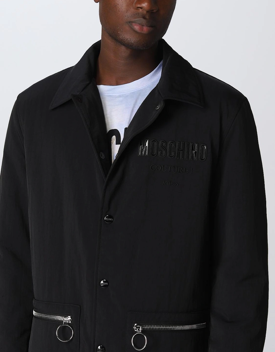 Trench Coat with Classic Design and Tailored Fit