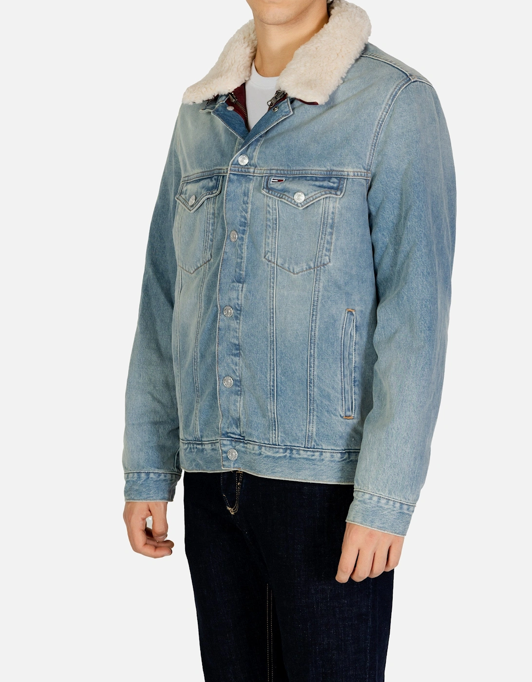 Denim Jacket Sherpa Collar