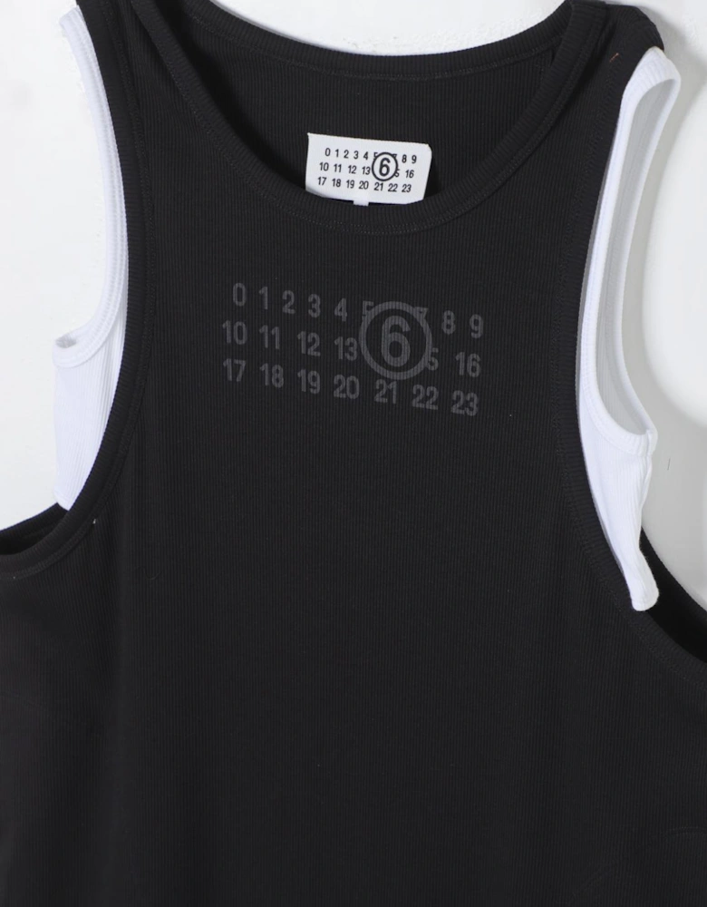 Layered Ribbed Tank Top